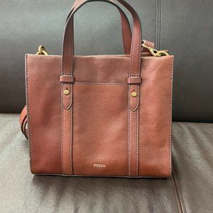 Fossil Leather Kingston Satchel